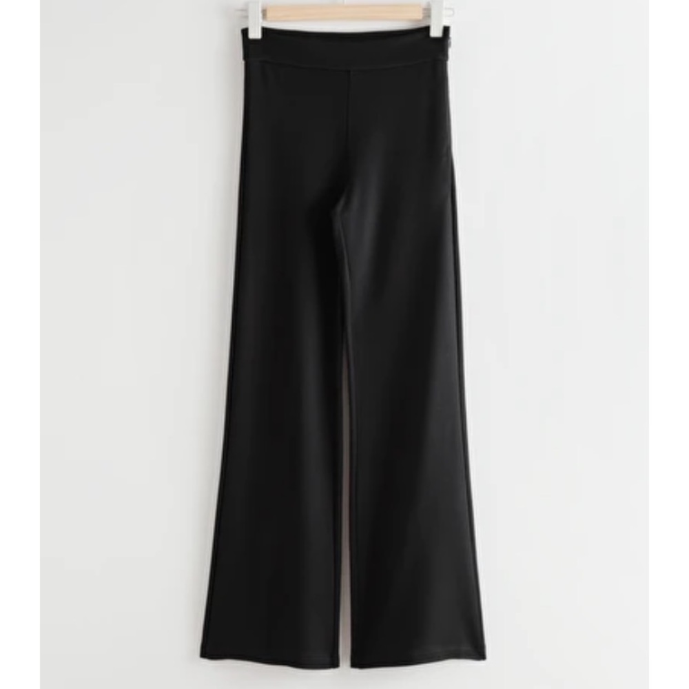 &otherstories straight black trousers